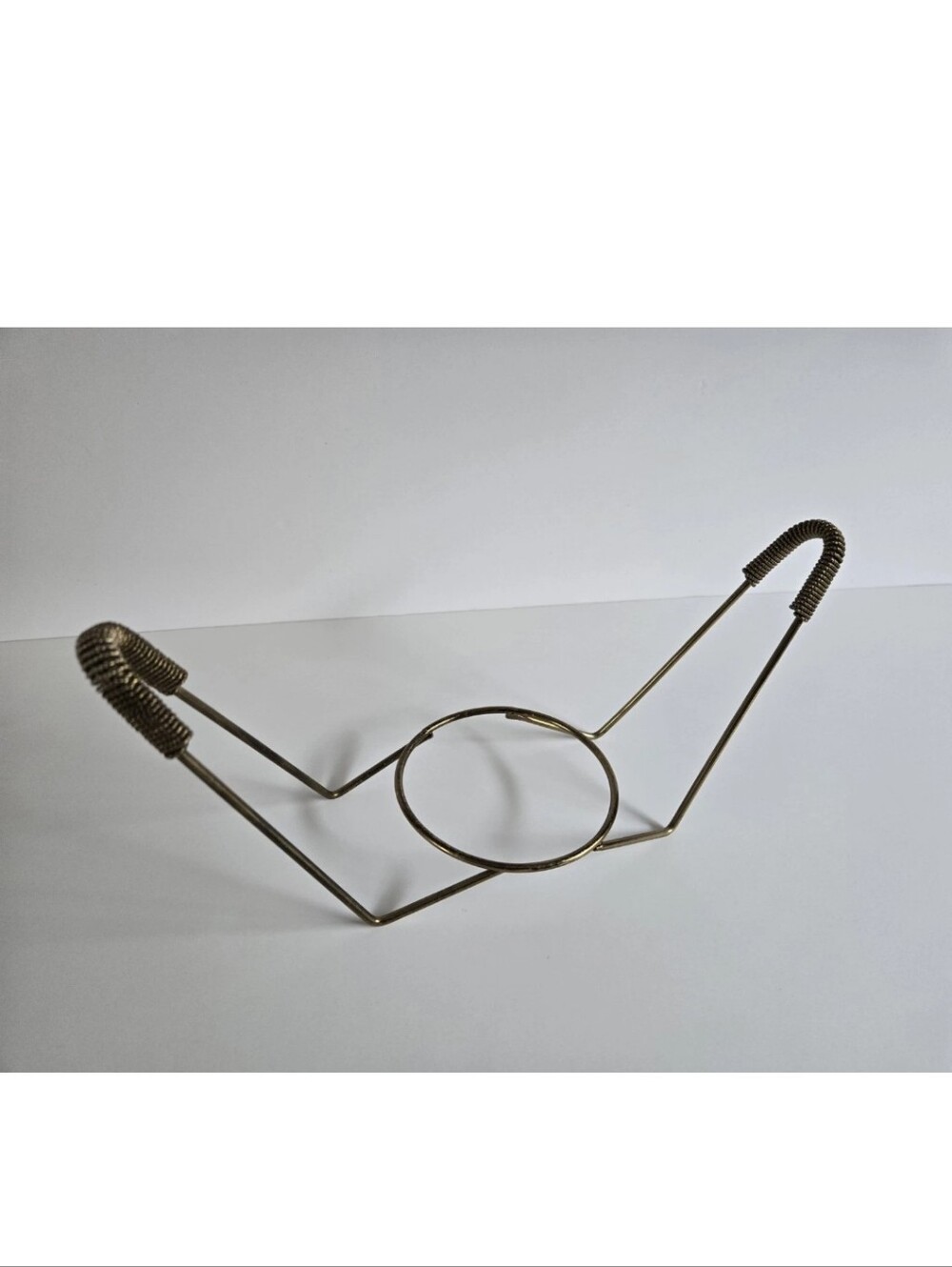Handled Carrier Stand Mid-century Modern Vintage